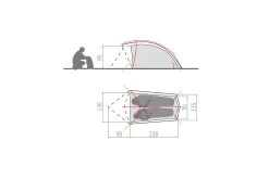 VAUDE Taurus 2P Telt, Grøn