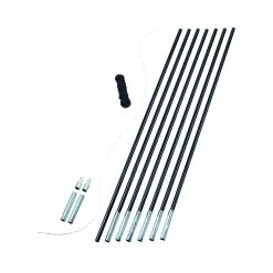 Easy Camp Pole DIY Set 11,0mm, Sort