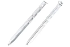 Easy Camp U-stålpind 24cm Ripple, Grå