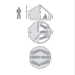 Nordisk Asgard 12.6 M² Indertelt Teknisk Bomuld, Beige