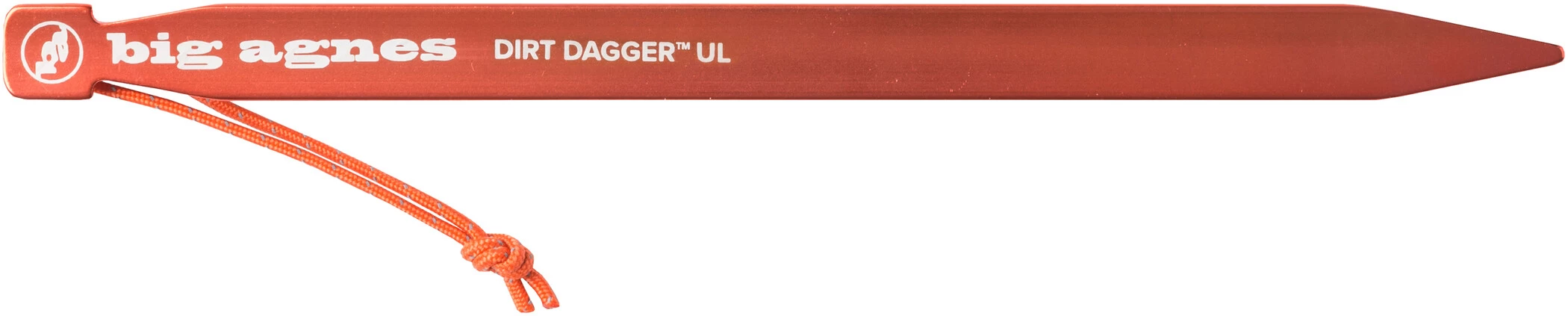 Big Agnes Dirt Dagger UL Teltpløkker 10" Pakke Med 30 Stk, Orange 1 Big Agnes Dirt Dagger UL Teltpløkker 10" Pakke Med 30 Stk, Orange