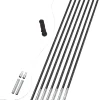 Easy Camp Pole DIY Set 12,5mm, Sort