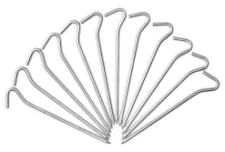 Jack Wolfskin Power Pløk 12 Stk, Sølv