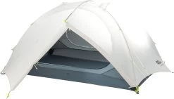 Jack Wolfskin Real Dome Lite II Tent, Hvid/grå