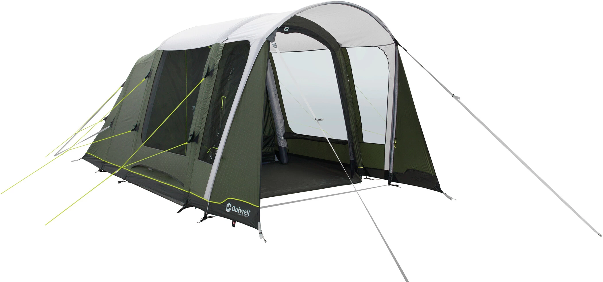 Outwell Elmdale 3PA Tent, Grøn/grå 1 Outwell Elmdale 3PA Tent, Grøn/grå