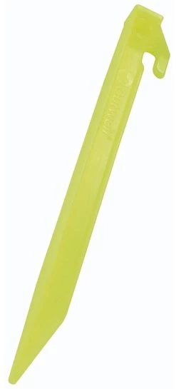 Outwell Guyline Plastikpløk 6 Stykker, Gul