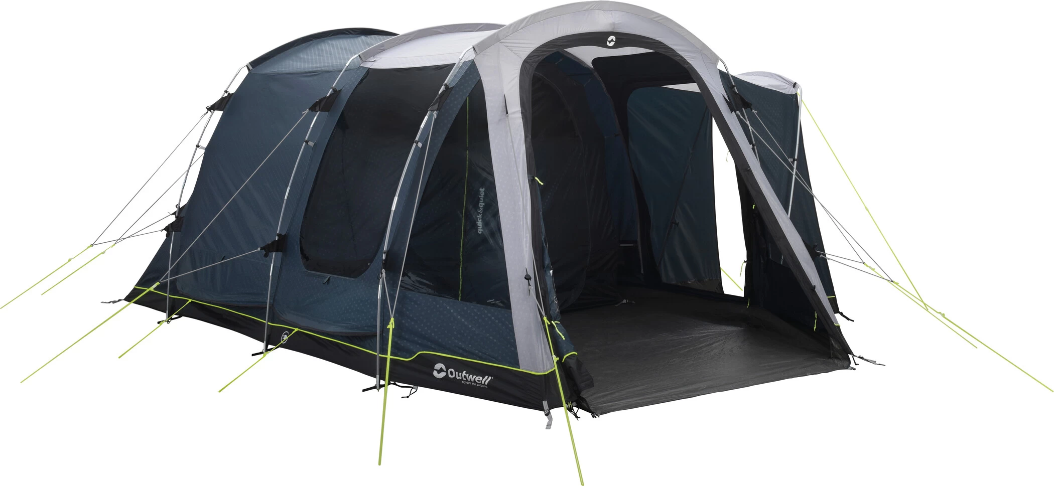 Outwell Nevada 4PE Tent, Blå/grå 1 Outwell Nevada 4PE Tent, Blå/grå