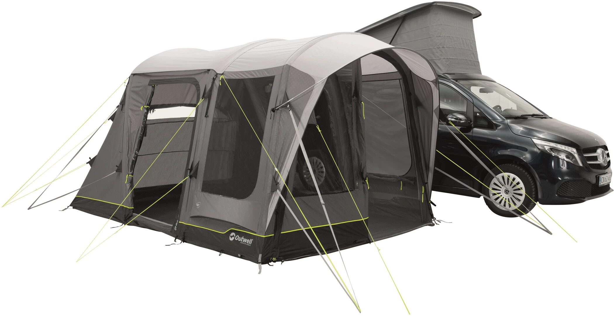 Outwell Wolfburg 380 Air Fortelt, Grå 1 Outwell Wolfburg 380 Air Fortelt, Grå