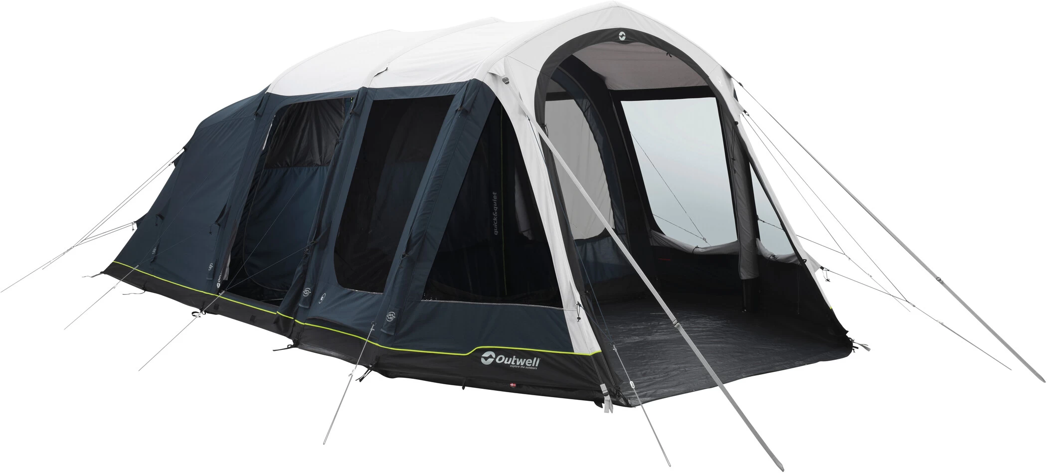 Outwell Wood Lake 5ATC Tent, Blå/grå 1 Outwell Wood Lake 5ATC Tent, Blå/grå